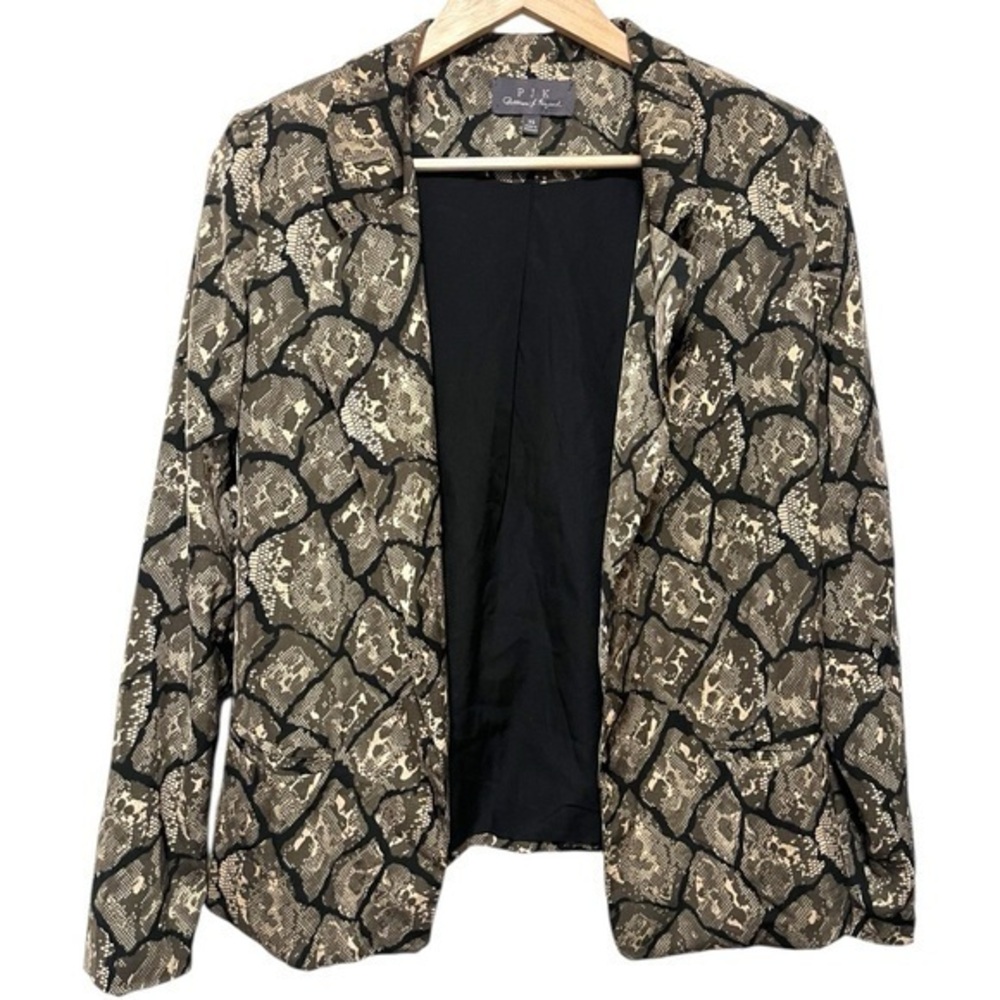 Pattison J Kincaid Snakeskin Print Blazer Jacket